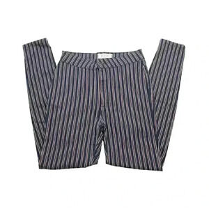 We The Free People Size 25 Red White Blue Striped USA Skinny Stretch Pants